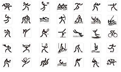 Pictograms of Beijing Olympics